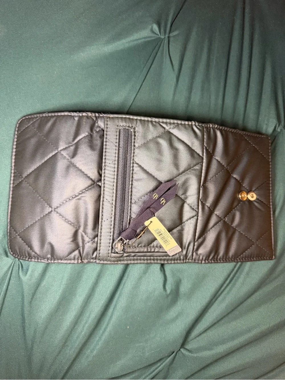 Vera Bradley Riley Ultralight Wallet in Peacoat BRAND NEW! - Picture 4 of 6